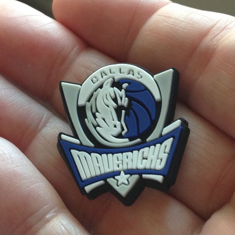Dallas Mavericks,  Basketball, NBA, Sports Shoe Charm for CROCS 2/$8! 3/$10!